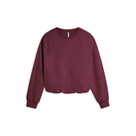 Summum 3s5350-30806 335 balloon sweat peached terry dark burgundy - Image 1