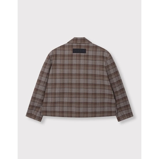 Alix The Label Ladies woven cropped check blazer blazers 2609440868 - Image 2