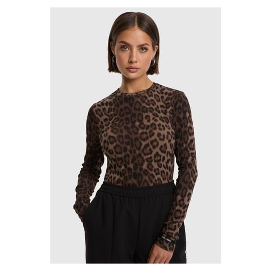 Alix The Label Ladies knitted animal rib top tops 2609857947 - Image 3