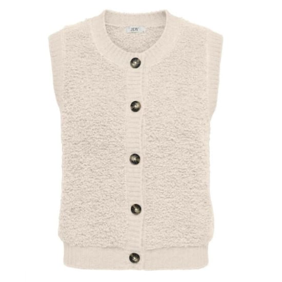 Jacqueline de Yong Jdyeira life s/l o-neck button vest - Image 1