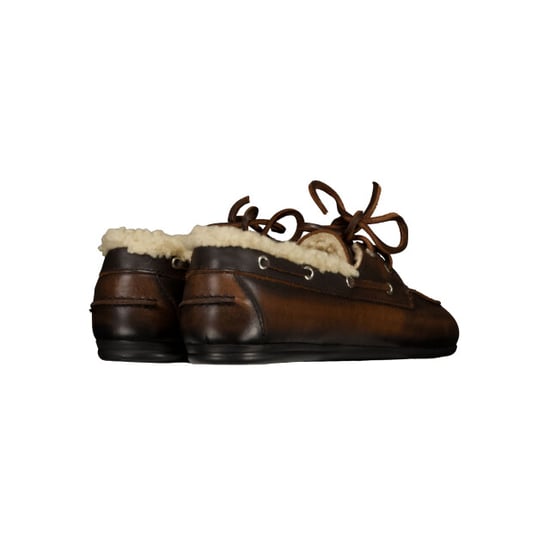 Posa Pw30 loafers boat loafer brushed fur leather - Image 3
