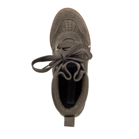 Steve Madden Mables taupe suede hoge sneakers dames - Image 4