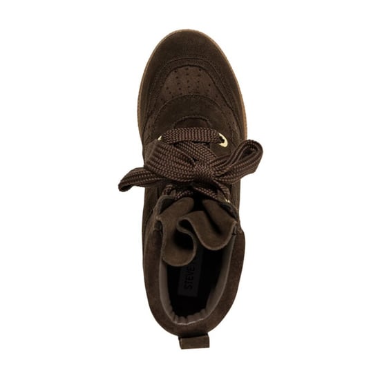 Steve Madden Mables brown suede hoge sneakers dames - Image 4
