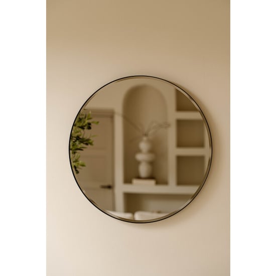 Indore Home ronde wandspiegel – spiegel met facet rand – 60 cm - Image 5