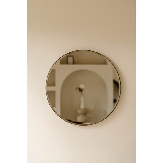 Indore Home ronde wandspiegel – spiegel met facet rand – 60 cm - Image 5