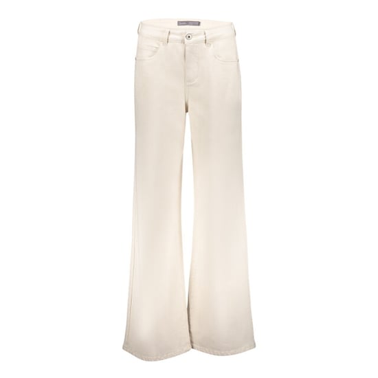 Geisha Wide leg jeans 61502-10 ecru raw - Image 1