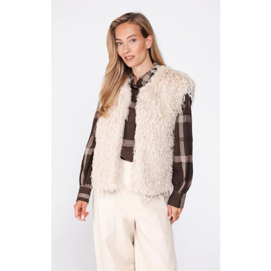 Poools Gilet hairy fur 633103-t063 - Image 1