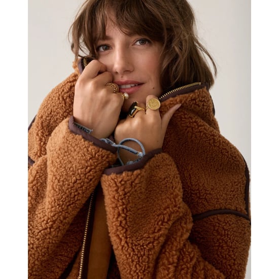Summum 1s1312-12512 739 jacket bonded teddy cinnamon - Image 1