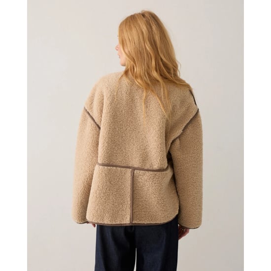 Summum 1s1312-12512 708 jacket bonded teddy light taupe - Image 2