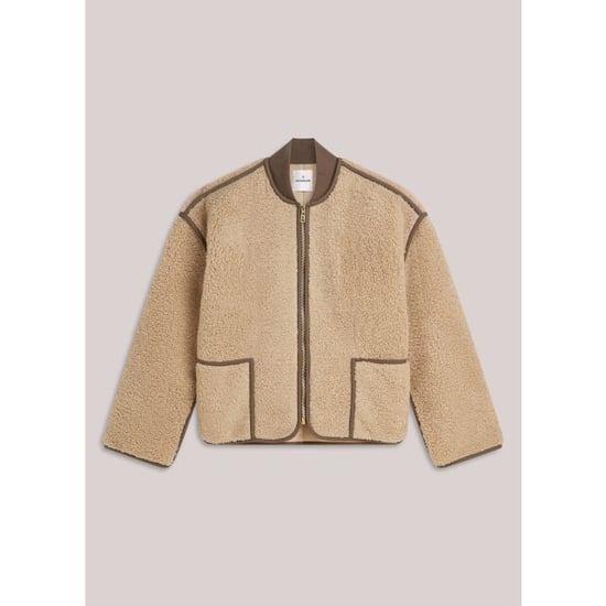 Summum 1s1312-12512 708 jacket bonded teddy light taupe - Image 4