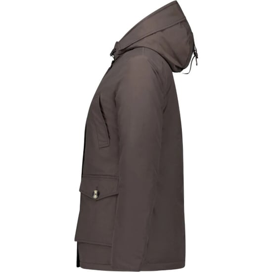 Airforce 4 pocket parka dark coffee - Image 2
