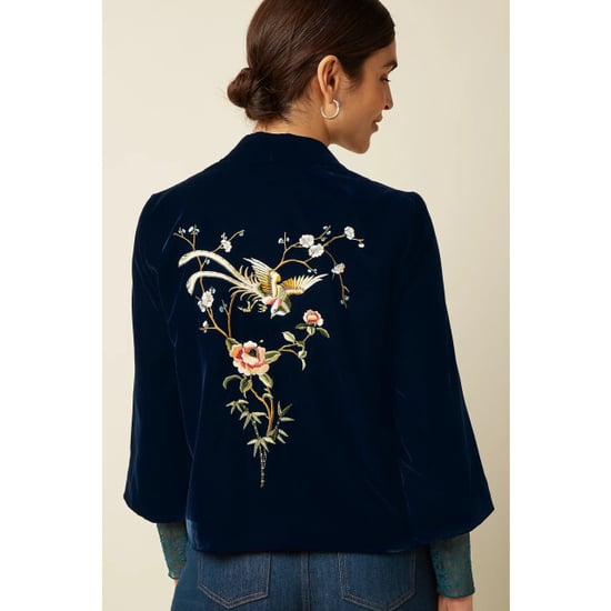 King Louie Noor jacket gamine 10701 evening blue - Image 1