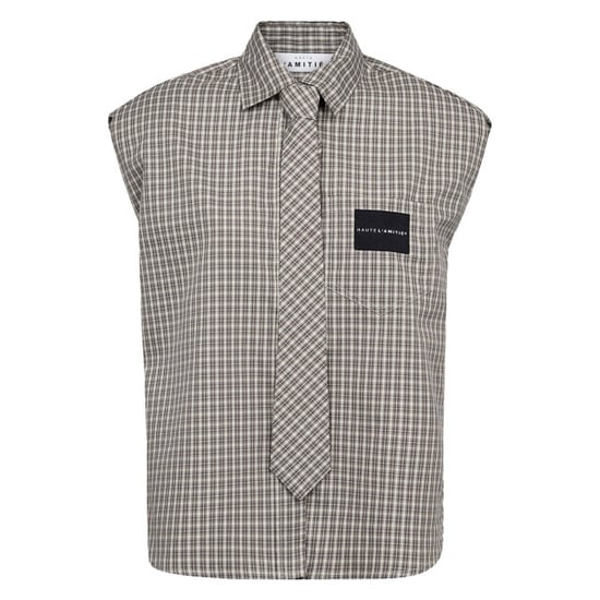 Haute L'Amitié Blouse zonder mouw hl10720 chess - Image 1