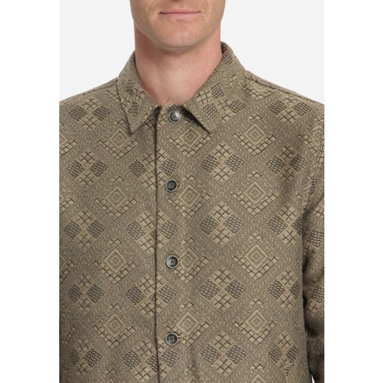 No Excess Heren overshirt 33510930 044 taupe - Image 3