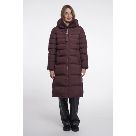 Rino & Pelle Hudson.7002612 rino en pelle padded coat with detachable collar fudge cloak - Image 1