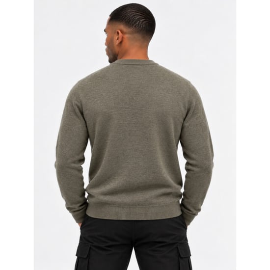 Lyle and Scott Kn2114v lamswool y356 heren trui - Image 2