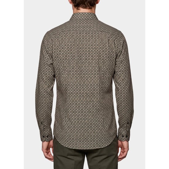Bos Bright Blue Overhemd heren 21243/brown - Image 3