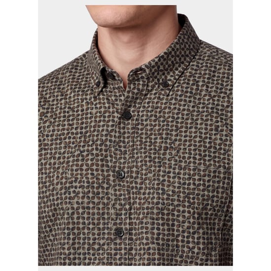 Bos Bright Blue Overhemd heren 21243/brown - Image 4