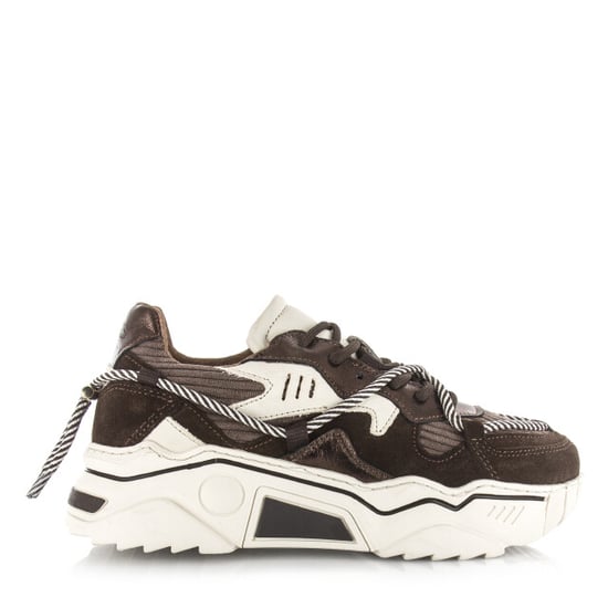 DWRS Label Jupiter corduroy drk brown lage sneakers dames - Image 5
