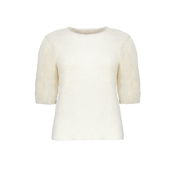 Geisha pullover hairy shortsleeves 64537-29 10 off-white - Image 1