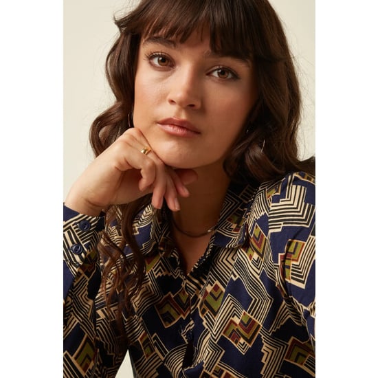 King Louie Blouse leia 10928 evening blue - Image 1