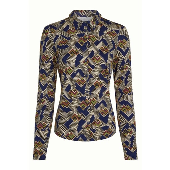 King Louie Blouse leia 10928 evening blue - Image 5