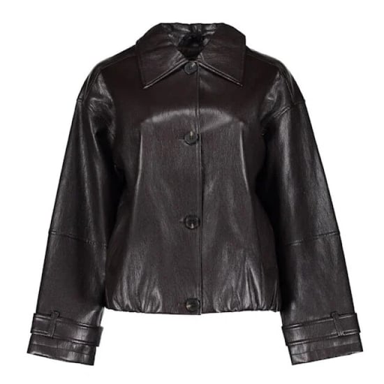 Geisha 65562-19 785 jacket pu dark brown - Image 1