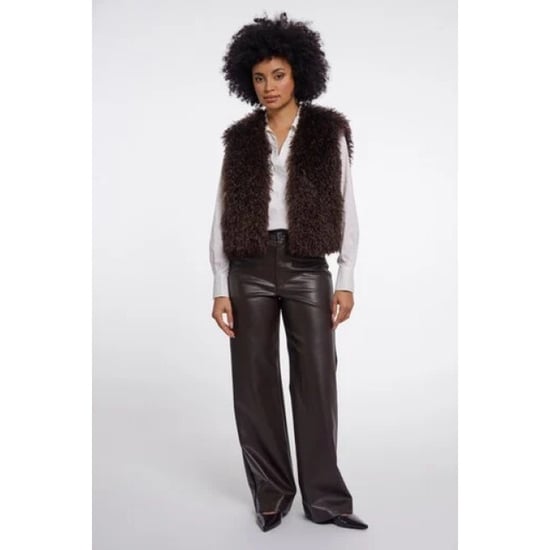 Rino & Pelle Sensy.7002612 rino en pelle waistcoat coffee roast - Image 2