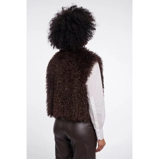Rino & Pelle Sensy.7002612 rino en pelle waistcoat coffee roast - Image 3