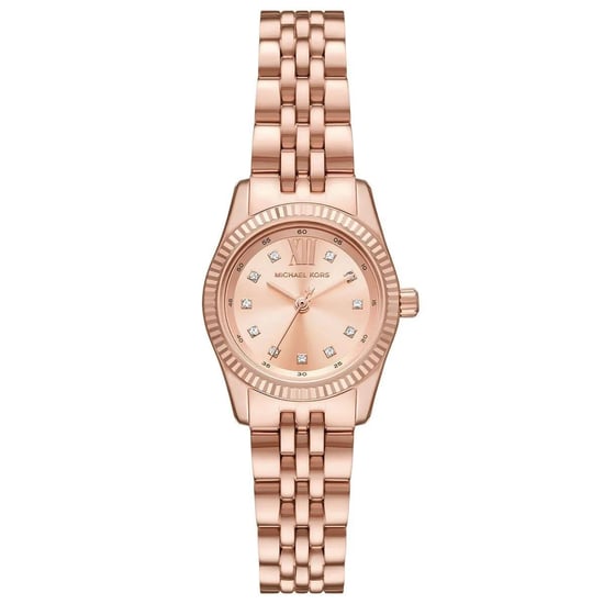 Michael Kors MK4739 Lexington Rose Gold Dial Ladies Watch - Image 1