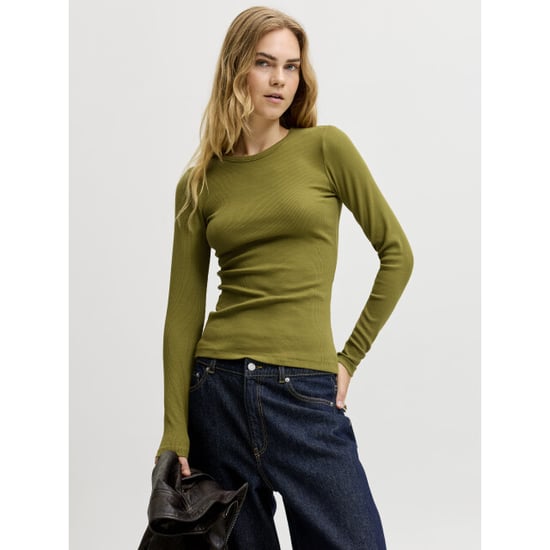 Jack & Jones Jxfreya ls rib tee noos - Image 1