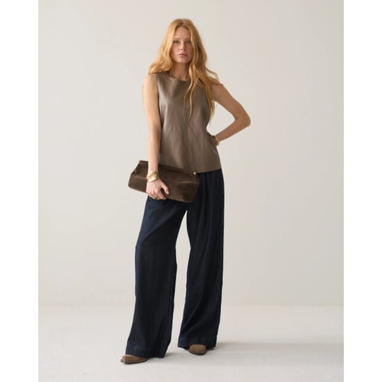 Summum 2s3557-12526 708 top soft faux leather light taupe - Image 2