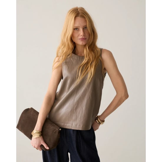 Summum 2s3557-12526 708 top soft faux leather light taupe - Image 5