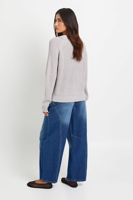Chunky Knit Cut Out Jumper - Image 2
