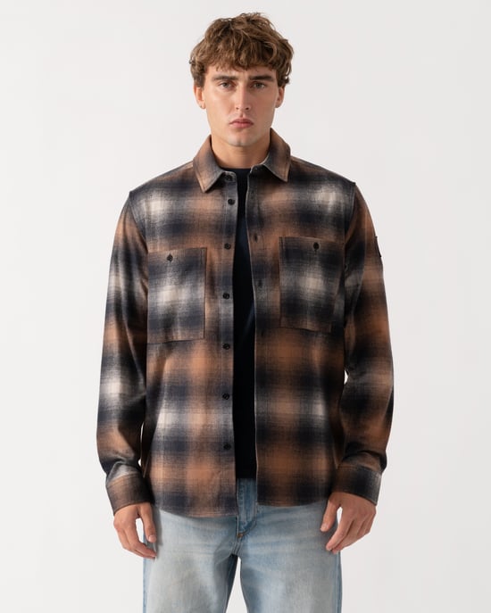 Long Sleeve Shirt in Bronze - Image 1