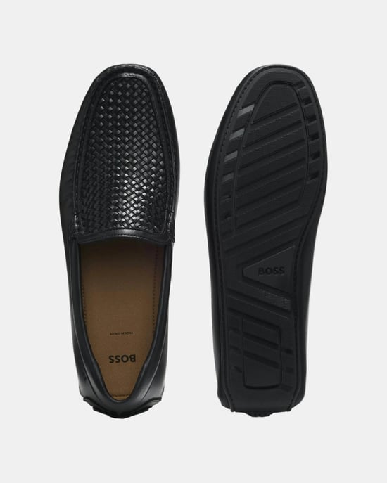 Logo Detail Shoes in Black - Image 2