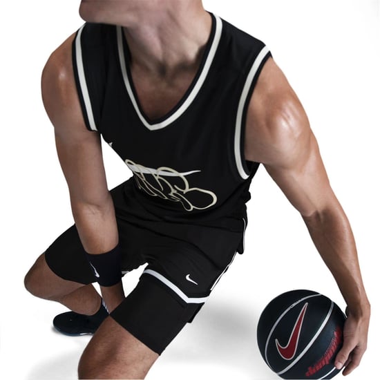 Men's Nike 2 in 1 Basketball Bermuda Shorts in Black/White - Image 3