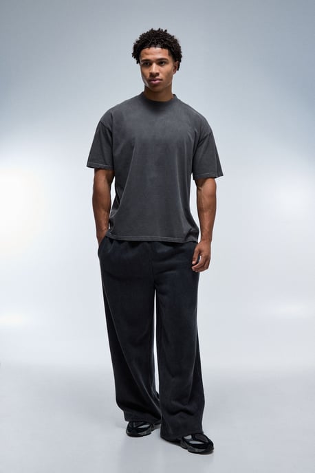 One More Rep Oversized Washed Extended Neck T-Shirt - Image 5