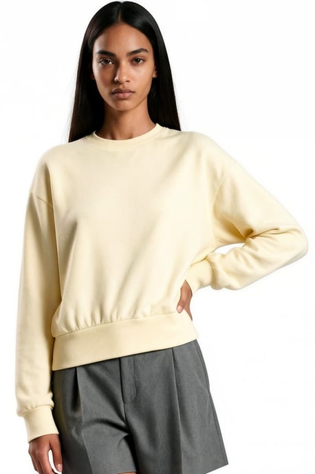 Dames Katoenmix Sweatshirt - Image 1