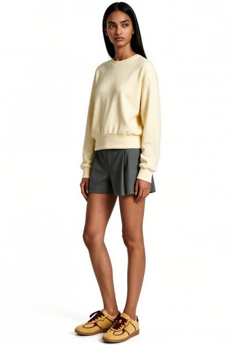 Dames Katoenmix Sweatshirt - Image 2