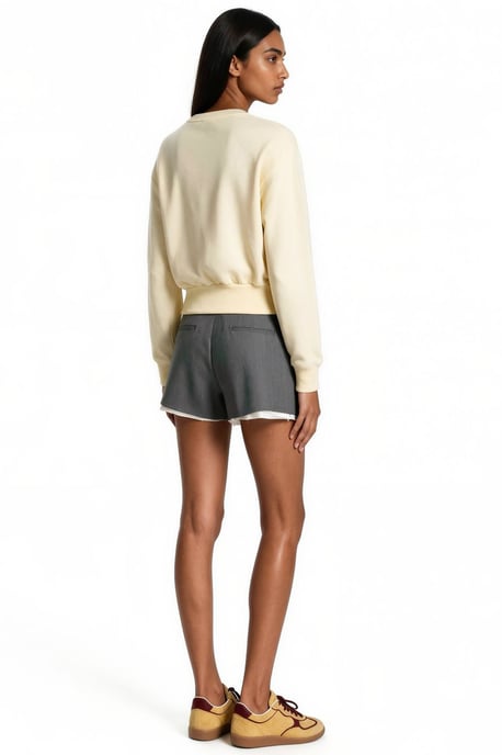 Dames Katoenmix Sweatshirt - Image 3
