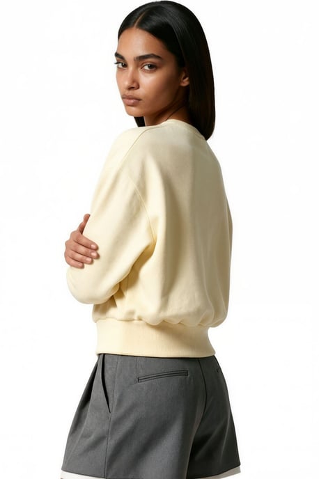 Dames Katoenmix Sweatshirt - Image 4