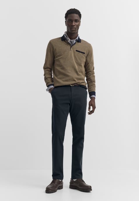 Bugatti Herren Chino van katoen-stretch met zachte touch - Image 3