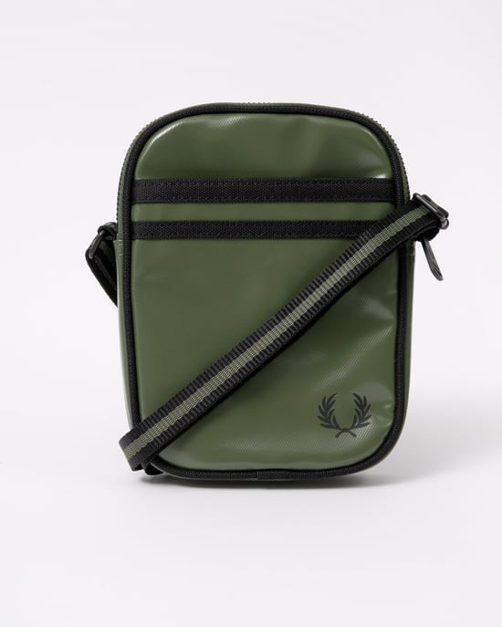 Logo Detail Shoulder Bag in Olive - Image 1