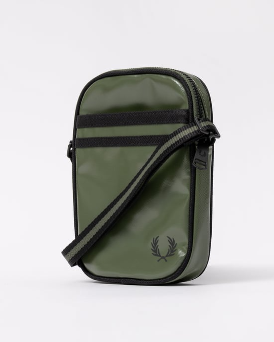 Logo Detail Shoulder Bag in Olive - Image 2