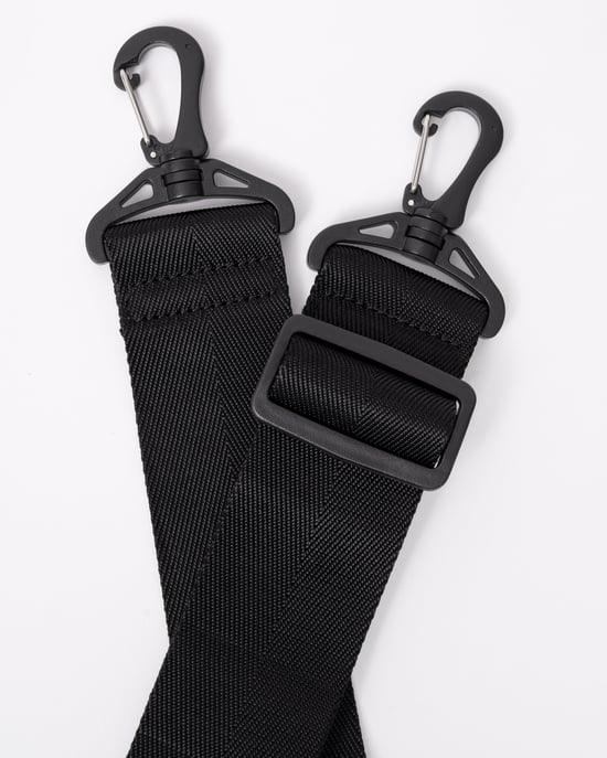 Logo Detail Holdall in Black - Image 6