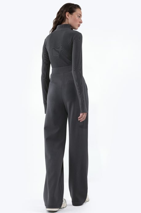 Vrouwen Stretch Palazzo Pants met klittenbandsluiting - Image 2