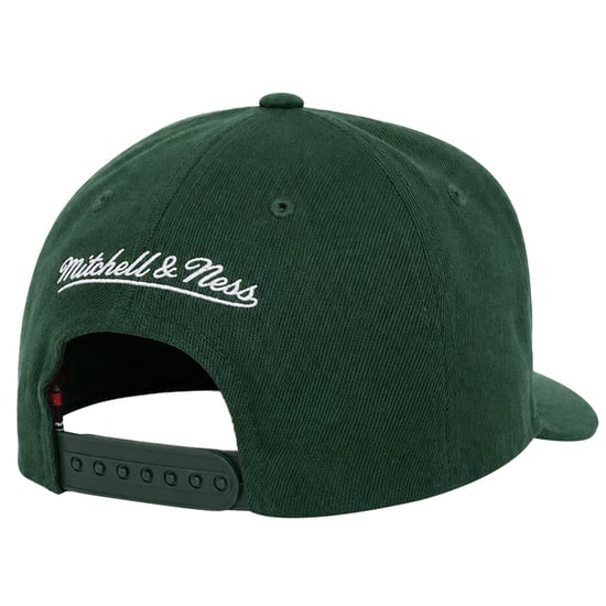 Mitchell & Ness Branded Comfy Core Stretch Dark Green Cap - Image 2
