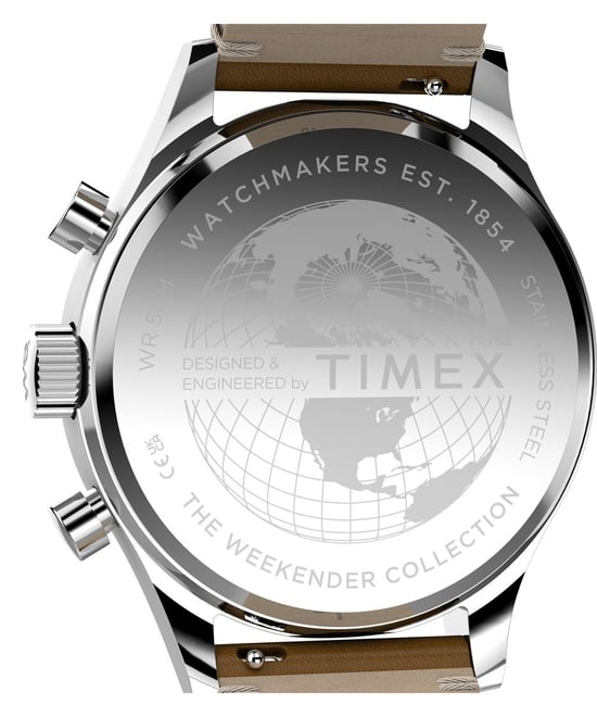 Timex Weekender New England Heren Horloge Bruin TW2Y85000 - Image 4