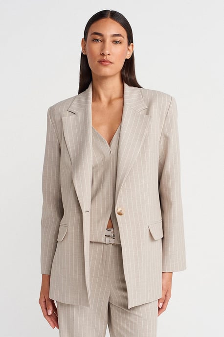 Dames Tailored Jas - Image 1